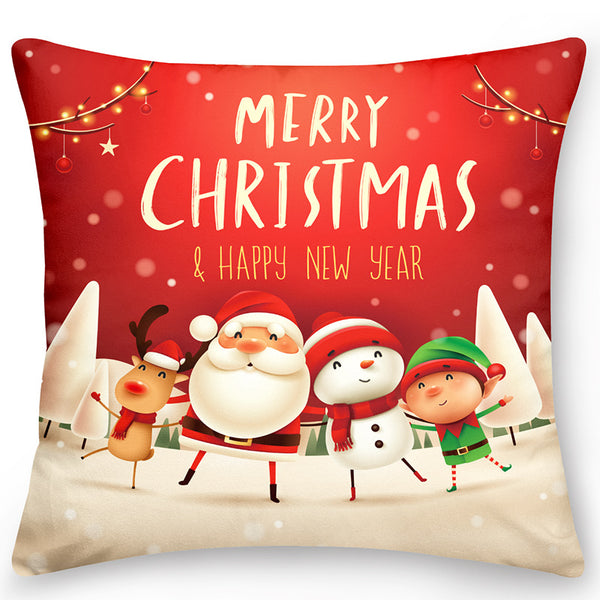 Christmas Sofa Decoration Pillowcase