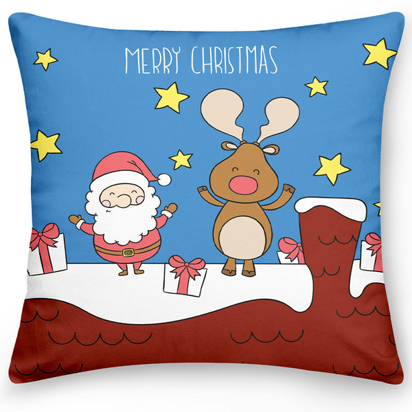 Christmas Cartoon Character Pillowcase