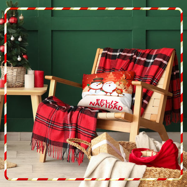 Christmas Sofa Decoration Pillowcase