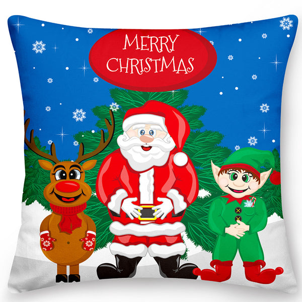 Christmas Cartoon Character Pillowcase