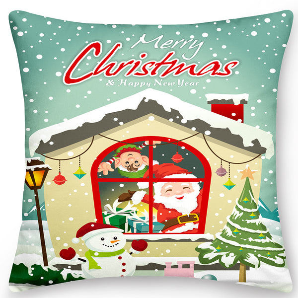 Christmas Cartoon Character Pillowcase