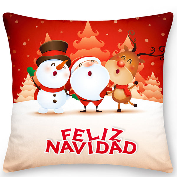 Christmas Sofa Decoration Pillowcase