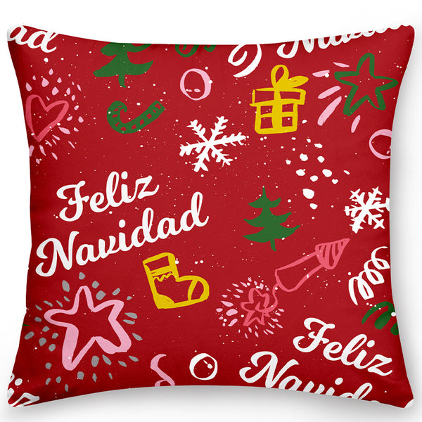 Christmas Sofa Decoration Pillowcase