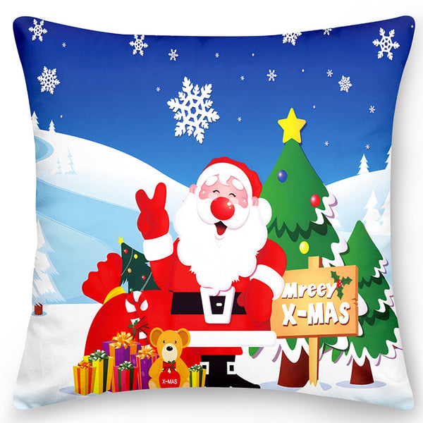 Christmas Cartoon Character Pillowcase