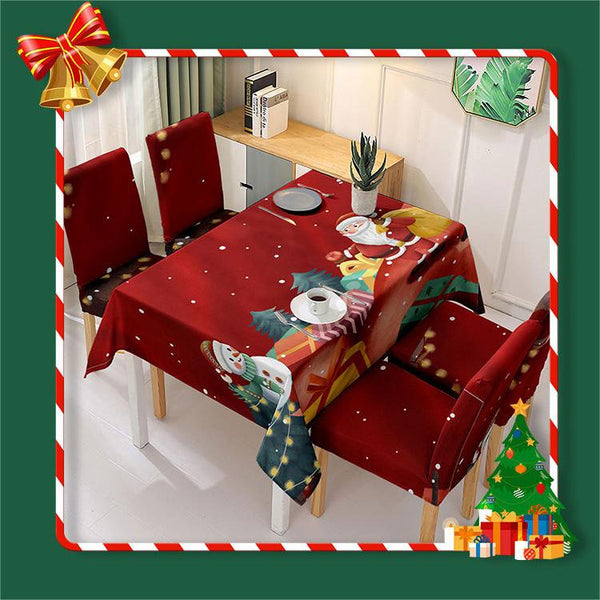 Christmas Tablecloth & Chair Cover Set