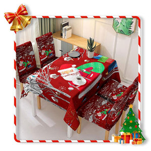 Christmas Tablecloth & Chair Cover Set