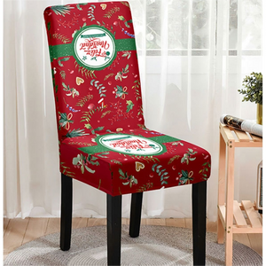 Christmas Printed Chair Cover (Design 5)