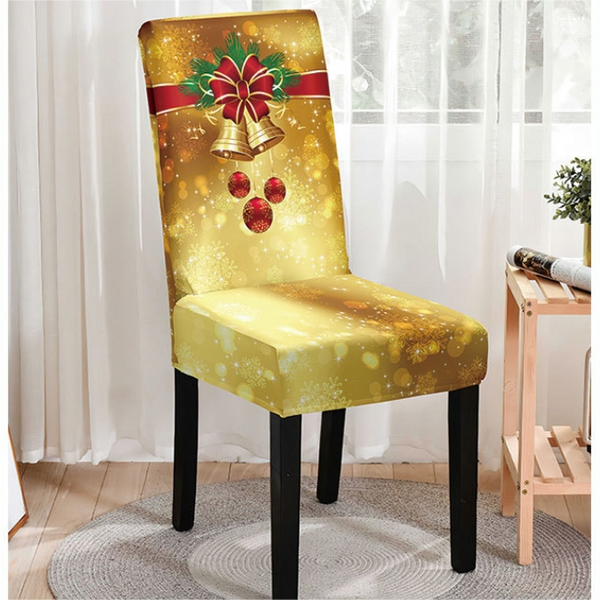 Christmas Printed Chair Cover (Design 2)