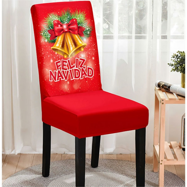 Christmas Printed Chair Cover (Design 6)