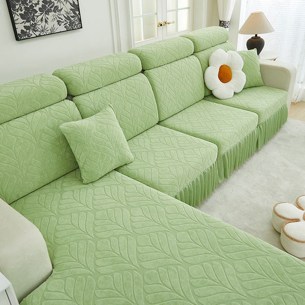 Seven Leaf Clover Pattern Sofa Cover