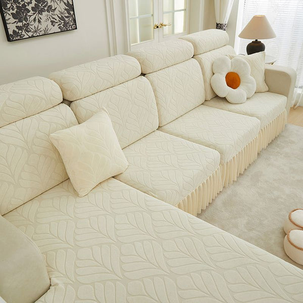 Seven Leaf Clover Pattern Sofa Cover