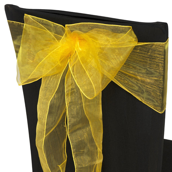 7" x 108" Organza Chair Sash