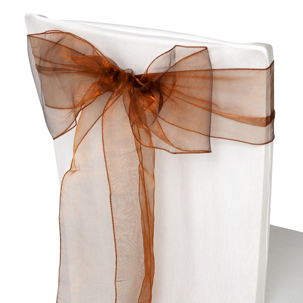 7" x 108" Organza Chair Sash