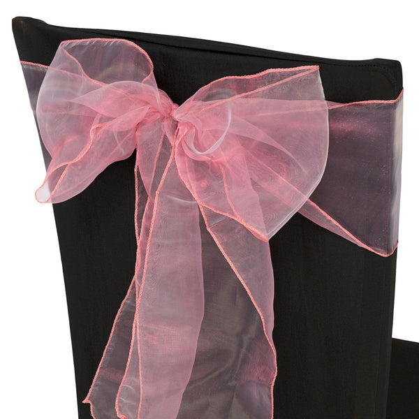 7" x 108" Organza Chair Sash