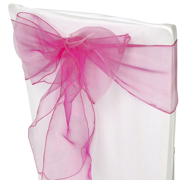 7" x 108" Organza Chair Sash