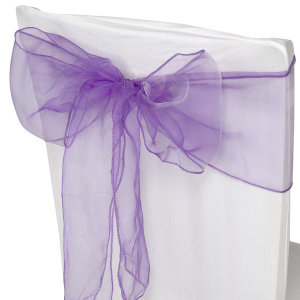 7" x 108" Organza Chair Sash