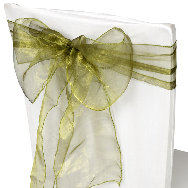 7" x 108" Organza Chair Sash