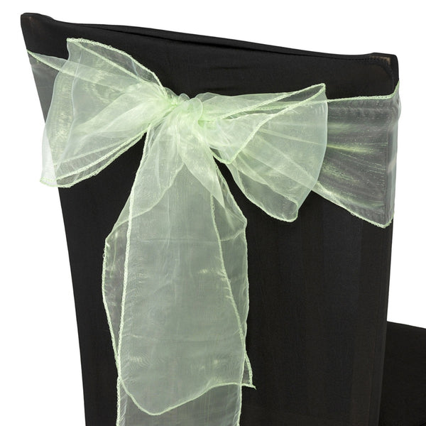 7" x 108" Organza Chair Sash