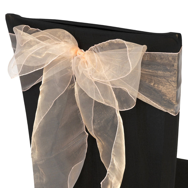 7" x 108" Organza Chair Sash