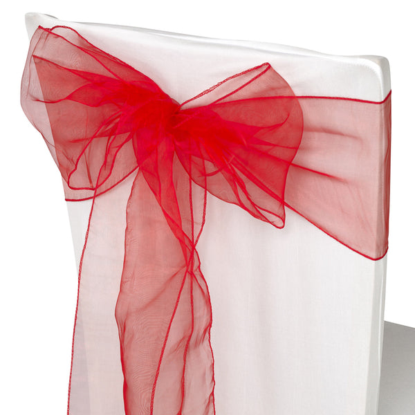 7" x 108" Organza Chair Sash