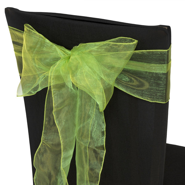 7" x 108" Organza Chair Sash