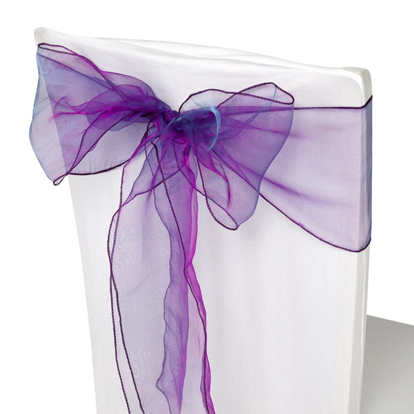 7" x 108" Organza Chair Sash