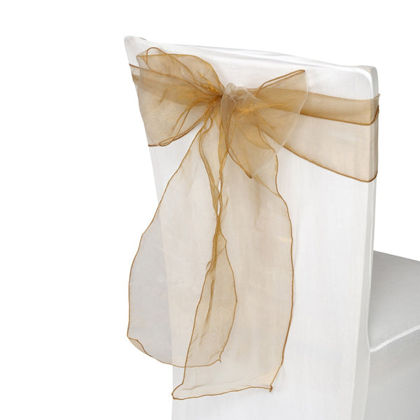 7" x 108" Organza Chair Sash