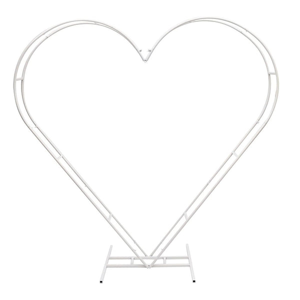 Dual Heart Balloon Arch Stand