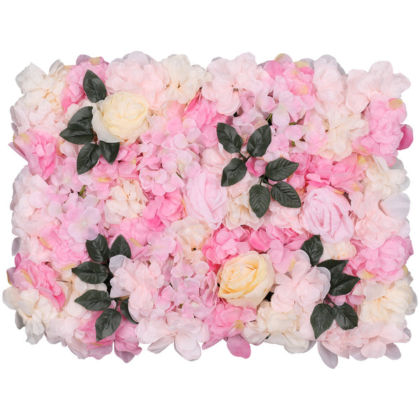 Hydrangea Artificial Flower Wall Panel 60cm x 40cm