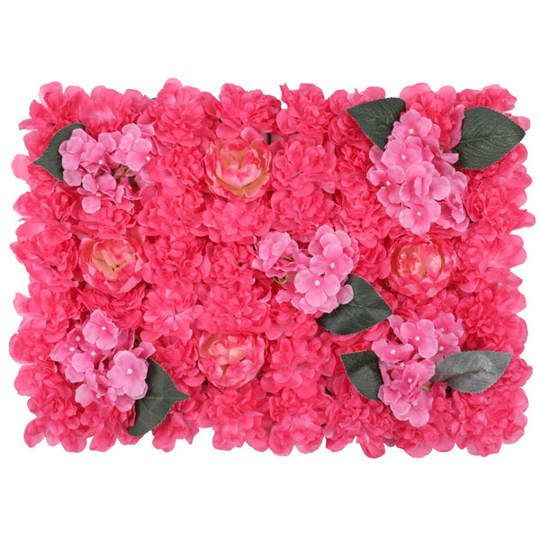 Hydrangea Artificial Flower Wall Panel 60cm x 40cm