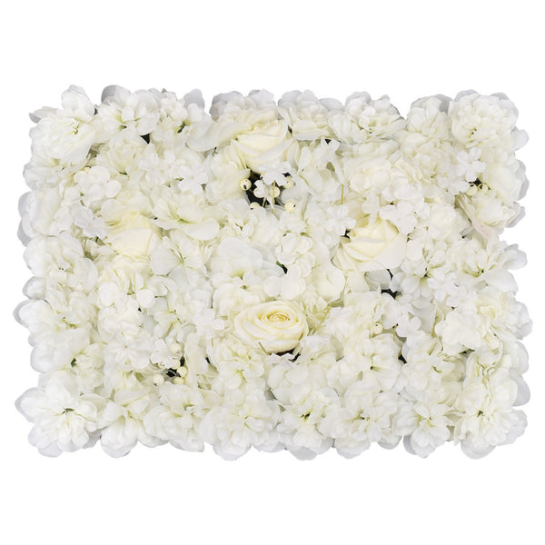 Hydrangea Artificial Flower Wall Panel 60cm x 40cm