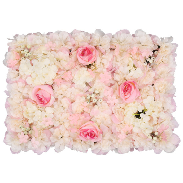 Hydrangea Artificial Flower Wall Panel 60cm x 40cm