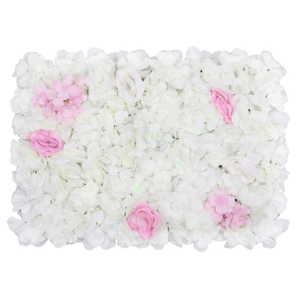 Hydrangea Artificial Flower Wall Panel 60cm x 40cm