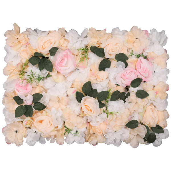 Hydrangea Artificial Flower Wall Panel 60cm x 40cm