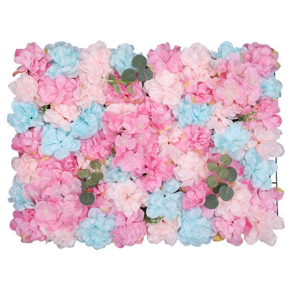 Hydrangea Artificial Flower Wall Panel 60cm x 40cm