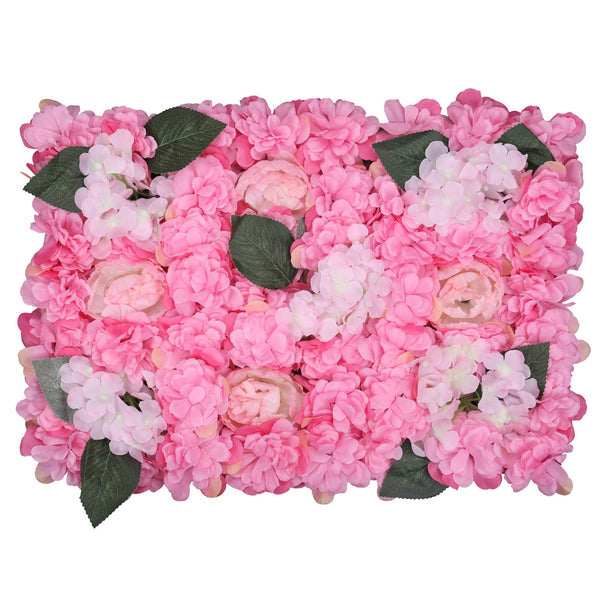 Hydrangea Artificial Flower Wall Panel 60cm x 40cm