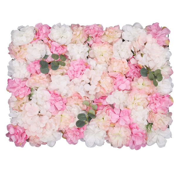 Hydrangea Artificial Flower Wall Panel 60cm x 40cm