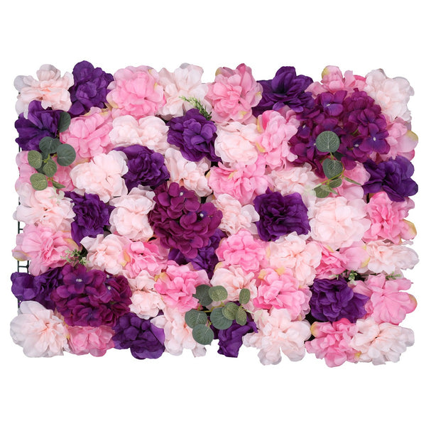 Hydrangea Artificial Flower Wall Panel 60cm x 40cm