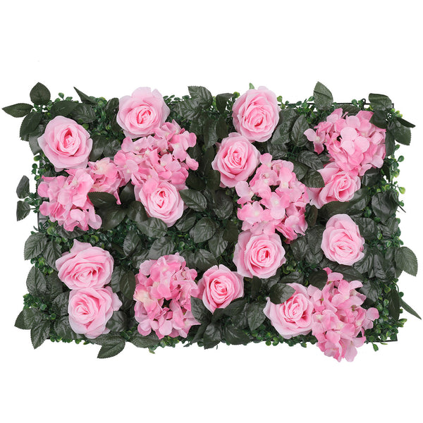 Hydrangea Artificial Flower Wall Panel 60cm x 40cm