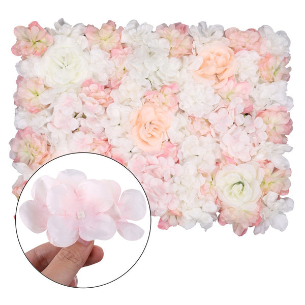 Hydrangea Artificial Flower Wall Panel 60cm x 40cm