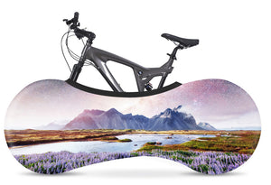 High Elastic Bike Anti-Dust Wheels Frame Cover Scratch-Proof Bicycle Indoor Bike Cover - kuogo
