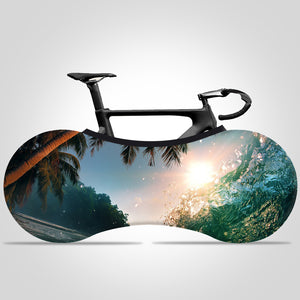 High Quality Digital Print Indoor Bike Cover Scratch-Proof Dust Wind Proof Bike Cover  Washable Fit All Bicycles - kuogo