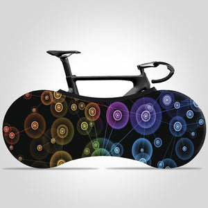 Indoor Bike Cover High-quality Elastic Fabric Bicycle Indoor Dust Cover Genuine Tire Protection Cover - kuogo