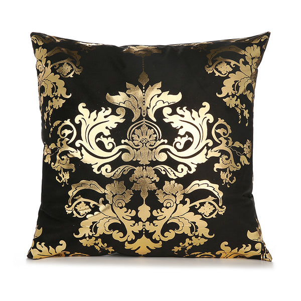 Gold Pillowslip Black And White Golden Painted Pillowcase Decorative Christmas Cushion Cover For Sofa Case Nap Pillowcases